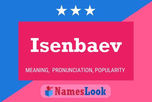 Isenbaev Namensposter