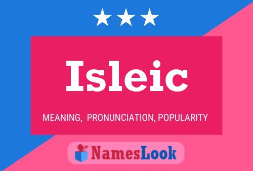 Isleic Namensposter