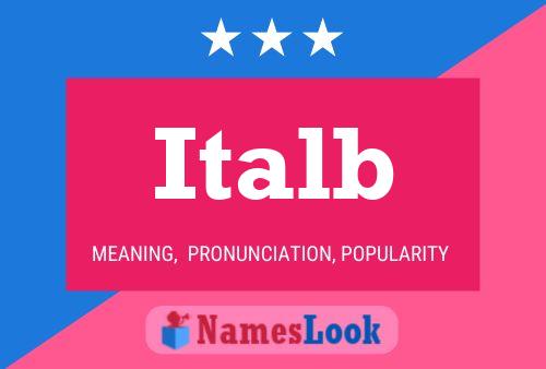 Italb Namensposter