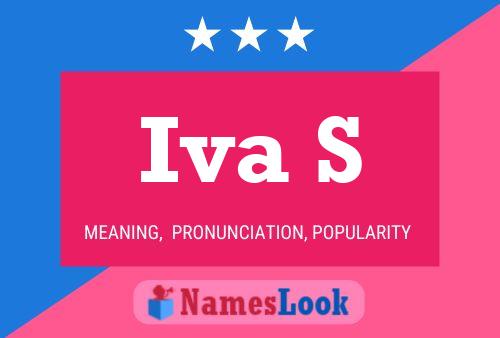 Iva S Namensposter