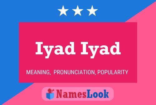 Iyad Iyad Namensposter