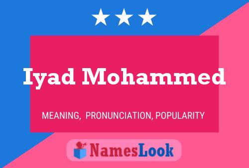 Iyad Mohammed Namensposter