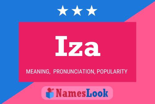 Iza Namensposter