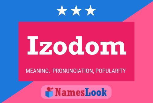 Izodom Namensposter