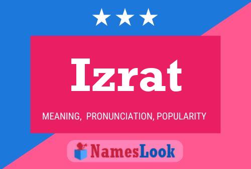 Izrat Namensposter