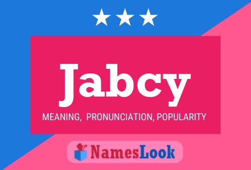 Jabcy Namensposter