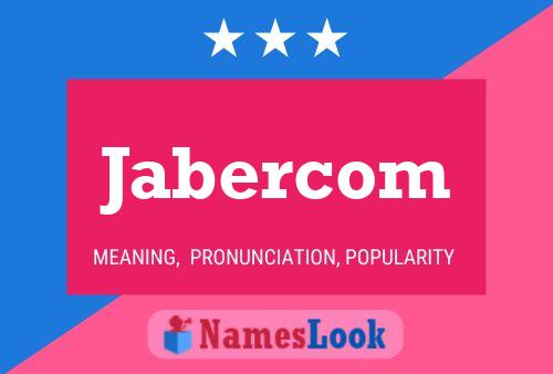 Jabercom Namensposter