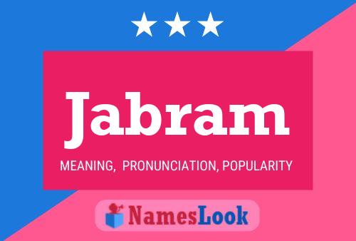 Jabram Namensposter