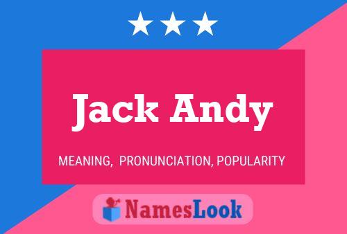 Jack Andy Namensposter