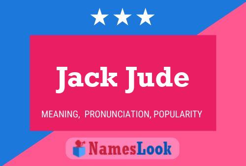 Jack Jude Namensposter