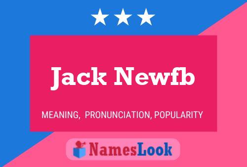 Jack Newfb Namensposter