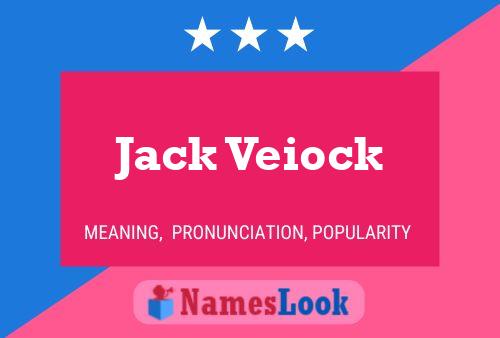 Jack Veiock Namensposter