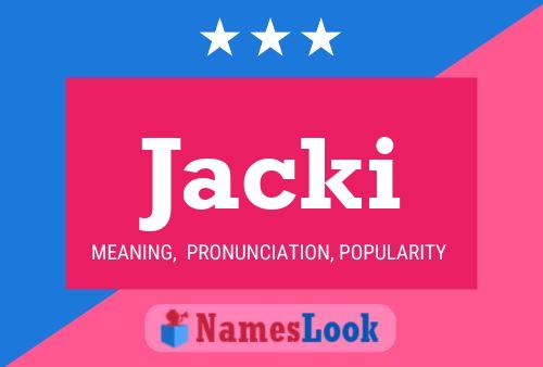 Jacki Namensposter