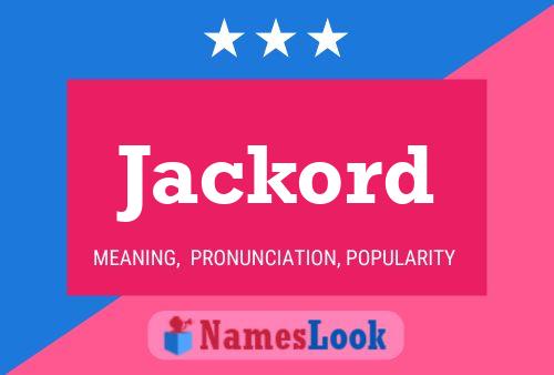 Jackord Namensposter