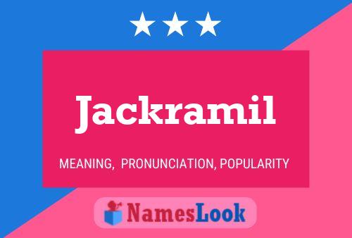 Jackramil Namensposter