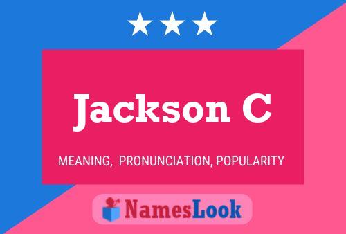 Jackson C Namensposter