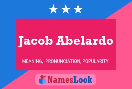 Jacob Abelardo Namensposter