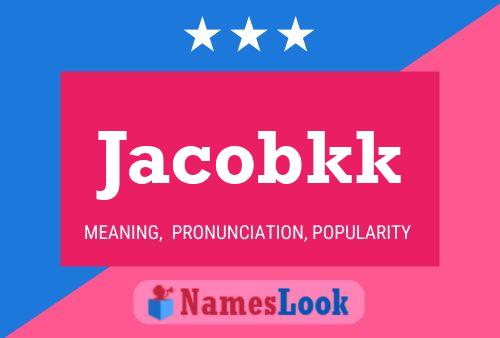 Jacobkk Namensposter