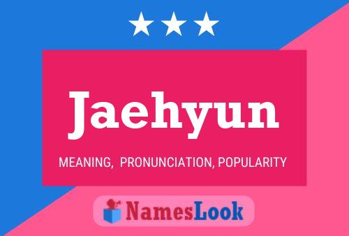 Jaehyun Namensposter