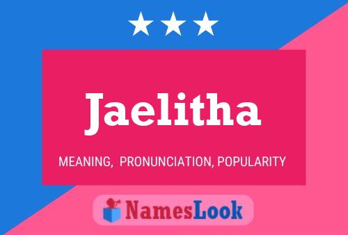 Jaelitha Namensposter