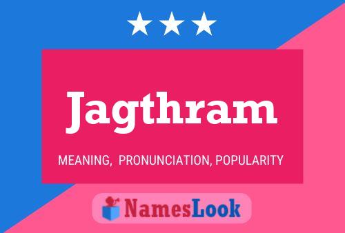 Jagthram Namensposter