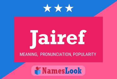 Jairef Namensposter