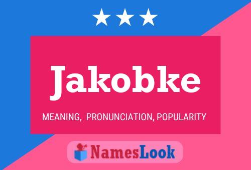 Jakobke Namensposter