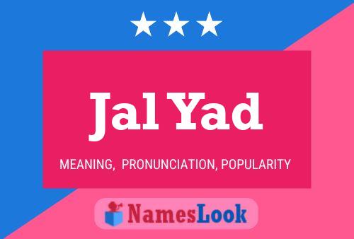 Jal Yad Namensposter