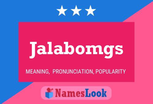 Jalabomgs Namensposter