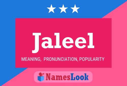 Jaleel Namensposter