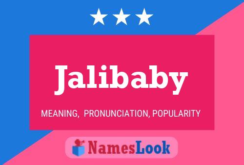 Jalibaby Namensposter