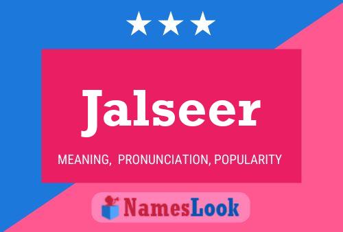 Jalseer Namensposter