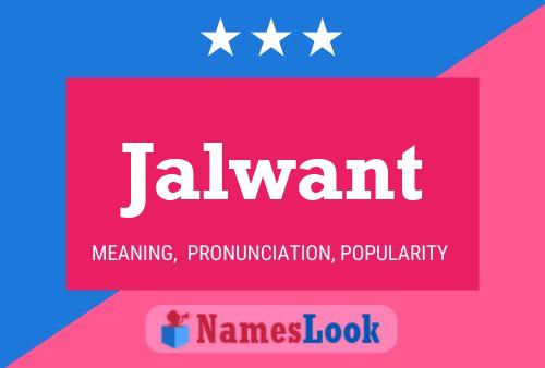 Jalwant Namensposter