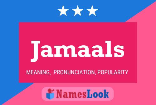 Jamaals Namensposter