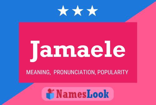 Jamaele Namensposter