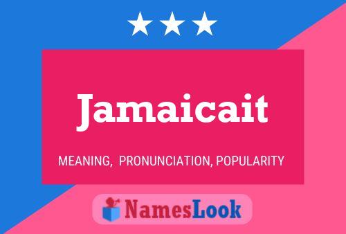 Jamaicait Namensposter