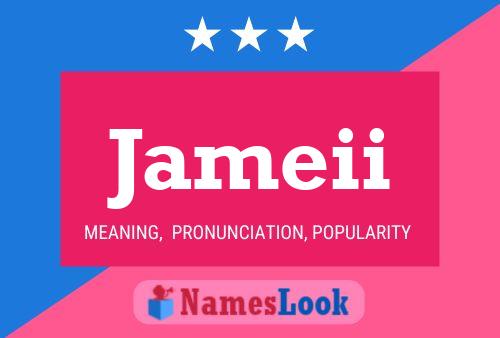 Jameii Namensposter