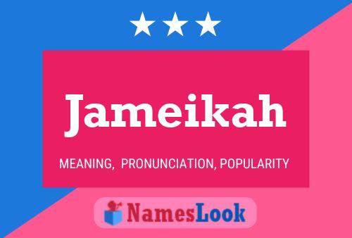 Jameikah Namensposter