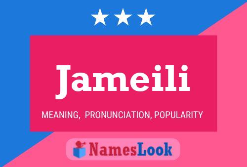 Jameili Namensposter