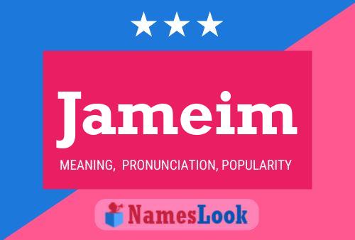 Jameim Namensposter