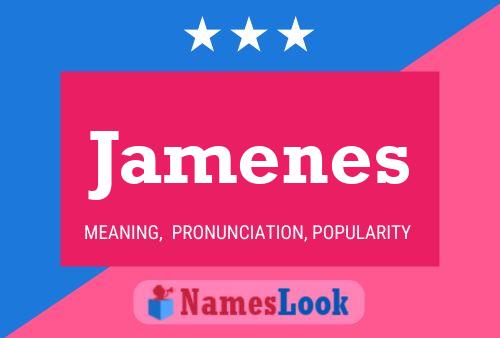 Jamenes Namensposter