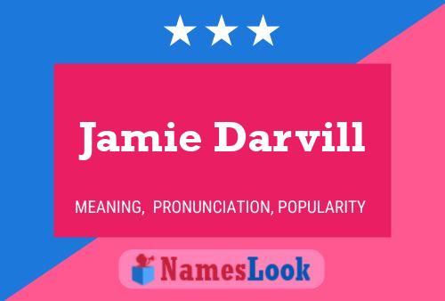 Jamie Darvill Namensposter