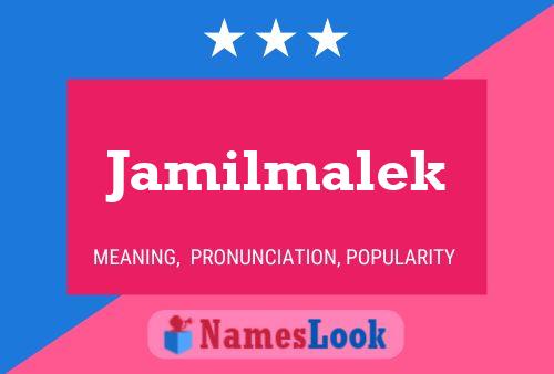 Jamilmalek Namensposter