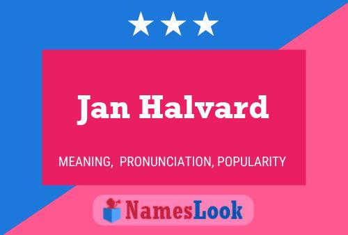 Jan Halvard Namensposter