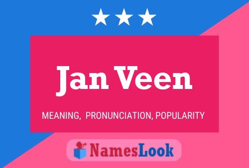 Jan Veen Namensposter