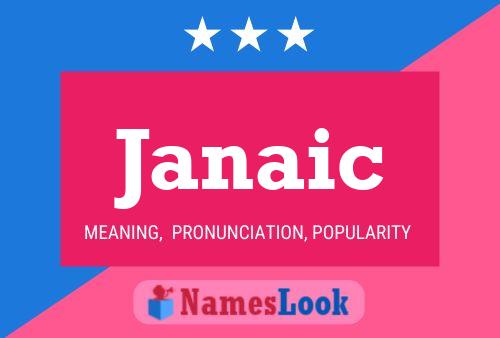 Janaic Namensposter