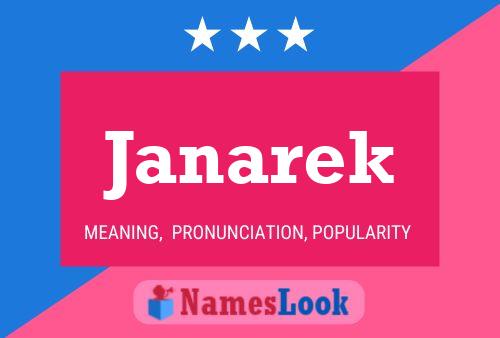 Janarek Namensposter