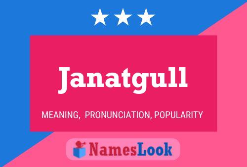 Janatgull Namensposter