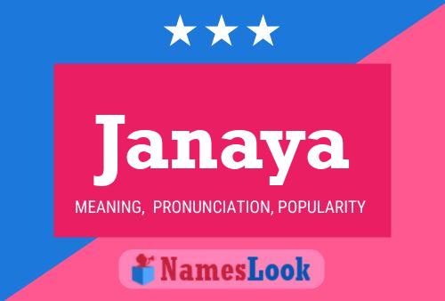 Janaya Namensposter