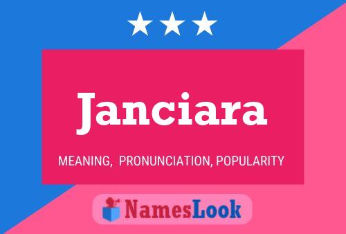 Janciara Namensposter